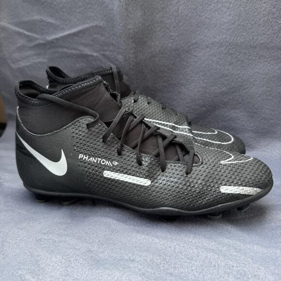 Nike Phantom GT‎ Soccer Cleats Shoes Mens 7.5 Black/White Football FG DC0819-007